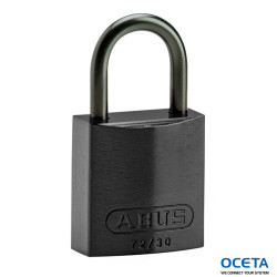 COMPACT ALU PADLOCK 25MM SHA KD BLK/6 Cadenas en aluminium — compacts