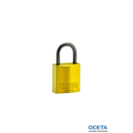 COMPACT ALU PADLOCK 25MM SHA KD YEL/6 Cadenas en aluminium — compacts