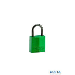 COMPACT ALU PADLOCK 25MM SHA KD GRN/6 Cadenas en aluminium — compacts