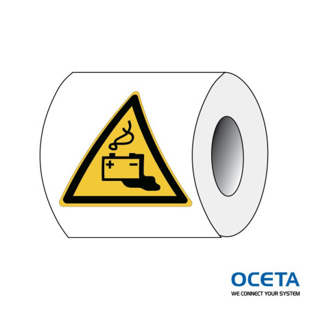 PIC W026- Tri 050-PE-ROLL/1  Danger: Charge de la batterie en cours