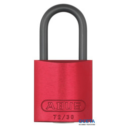 COMPACT ALU PADLOCK 40MM SHA KD RED/6 Cadenas en aluminium — compacts