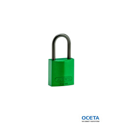 COMPACT ALU PADLOCK 40MM SHA KD GRN/6 Cadenas en aluminium — compacts