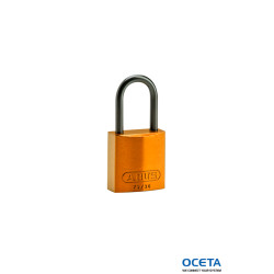 COMPACT ALU PADLOCK 40MM SHA KD ORG/6 Cadenas en aluminium — compacts