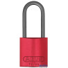 COMPACT ALU PADLOCK 50MM SHA KD RED/6 Cadenas en aluminium — compacts