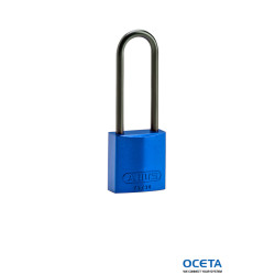 COMPACT ALU PADLOCK 75MM SHA KD BLUE/6 Cadenas en aluminium — compacts