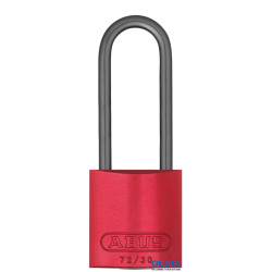 COMPACT ALU PADLOCK 75MM SHA KD RED/6 Cadenas en aluminium — compacts