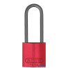 COMPACT ALU PADLOCK 75MM SHA KD RED/6 Cadenas en aluminium — compacts