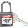 Compact safe padlock 25mm Sha KD Grey/6 Cadenas de sécurité compacts