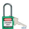 BRADY COMPACT LOCKOUT PADLOCK GREEN Cadenas de sécurité compacts