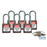 Compact safe padlock 38mm Sha KD Brown/6 Cadenas de sécurité compacts