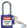 BRADY COMPACT LOCKOUT PADLOCK PURPLE Cadenas de sécurité compacts