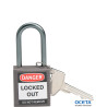 BRADY COMPACT LOCKOUT PADLOCK GREY Cadenas de sécurité compacts