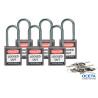 BRADY COMPACT LOCKOUT PADLOCK GREY Cadenas de sécurité compacts