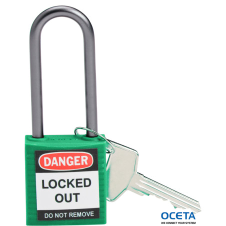 Compact safe padlock 50mm Sha KD Green/6 Cadenas de sécurité compacts