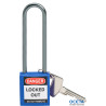 Compact safe padlock 75mm Sha KD Blue/6 Cadenas de sécurité compacts