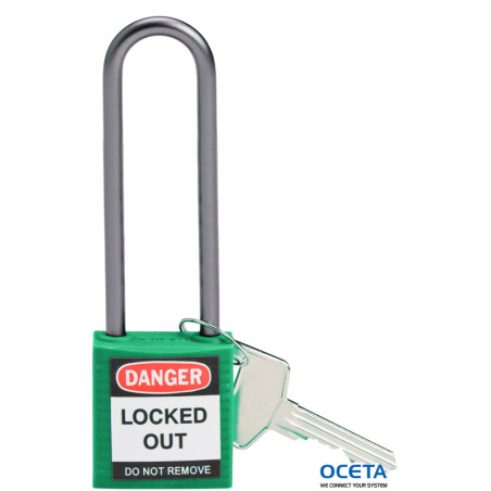 Compact safe padlock 75mm Sha KD Green/6 Cadenas de sécurité compacts