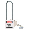 Compact safe padlock 75mm Sha KD White/6 Cadenas de sécurité compacts