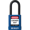 SFTY SECU PADLOCK 38MM ST SHA KD BLUE/6 Cadenas avec revêtement nylon