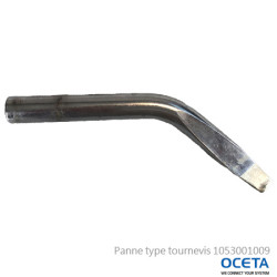 202-11C - Panne longue durée courbe type tournevis