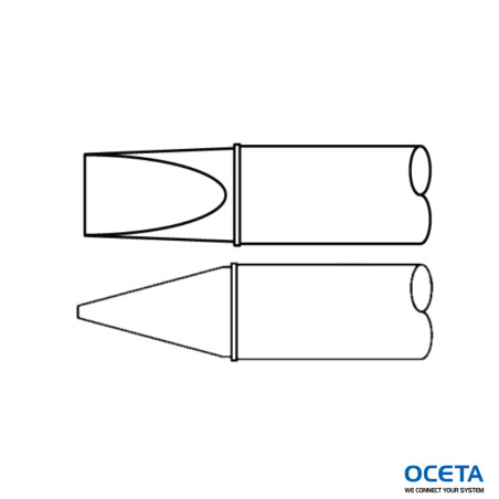 Cartouche HCV, ciseau, 5,3mm